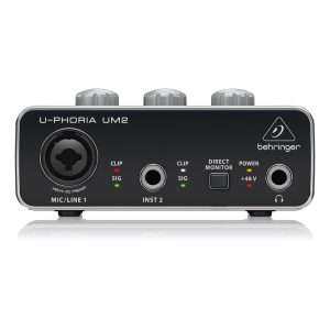 Behringer U-PHORIA UM2 USB Audio Interface