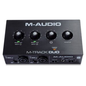 M-Audio M-Track Duo USB Audio Interface