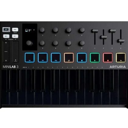 Arturia MiniLab 3 Deep black