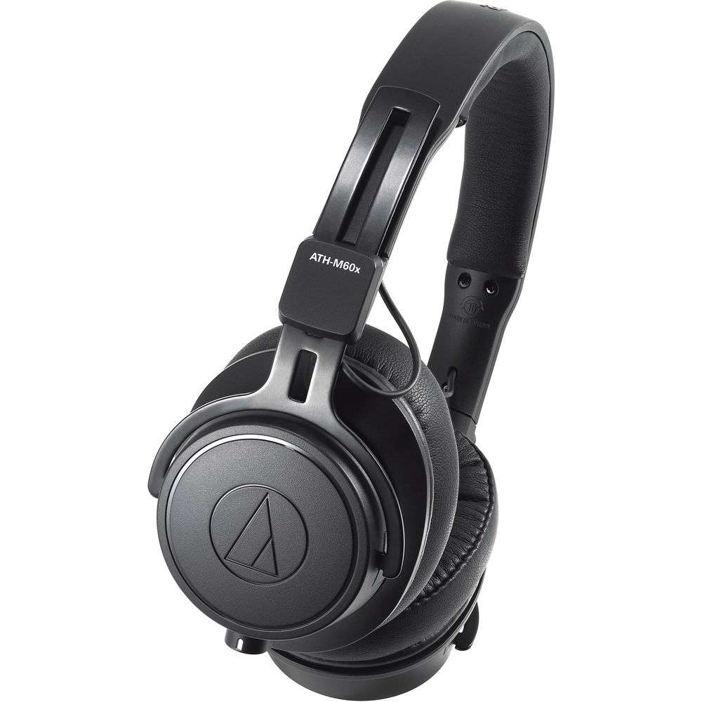 Audio-Technica ATH-M60x Closed-Back Monitor Headphones -Black