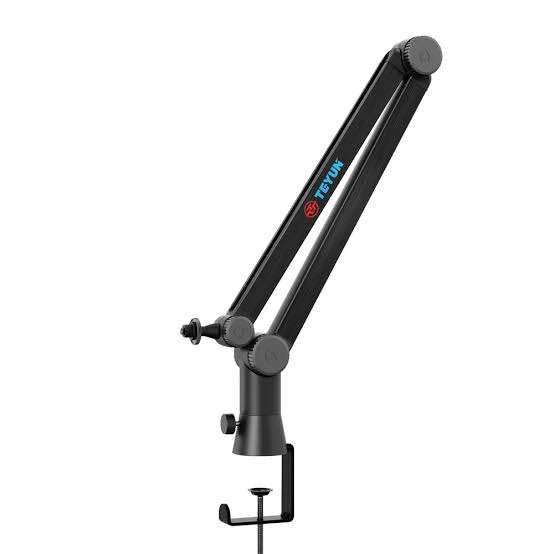 Teyun NBA-6 Premium Tube-Style Microphone Suspension Boom Scissor Arm Stand