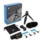 Sennheiser MKE 400 Mobile Kit Camera-Mount Shotgun Microphone with Smartphone Recording Bundle