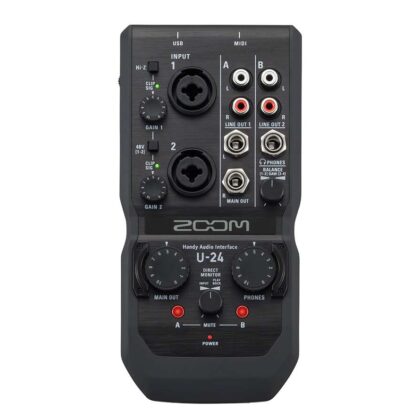 Zoom U 24 Portable Audio Interface
