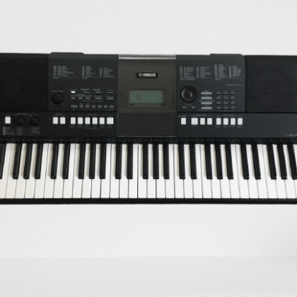 The Yamaha PSR-E423 is a portable arranger keyboard with 61 touch-sensitive keys. It features a wide range of voices, styles, and effects, making it a versatile and powerful instrument for musicians of all levels.
