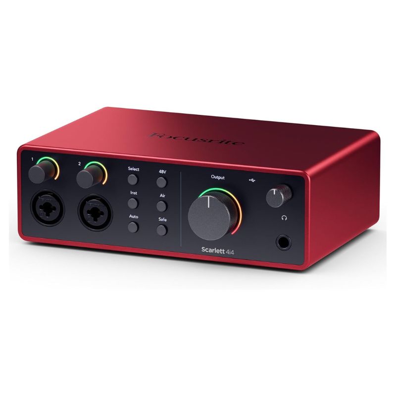 Focusrite Scarlett 4i4 4th Gen USB Audio Interface