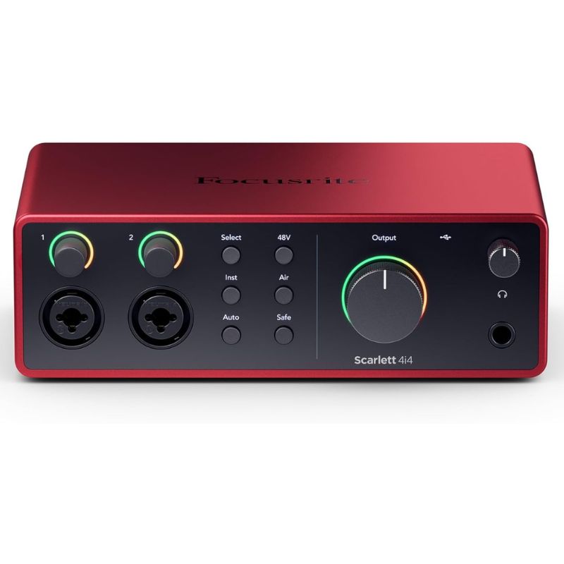 Focusrite Scarlett 4i4 4th Gen USB Audio Interface