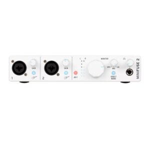 Arturia MiniFuse 2 USB Audio Interface (white)